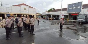 “Pilkades Serentak Kab. Bangkalan “,50 Personil BKO Polres Pamekasan Kembali di Berangkatkan