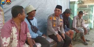 Ajak Kerjasama Dalam Menjaga Kewilayahan, Kapolres Bangkalan Dialogis Bersama Tukang Becak