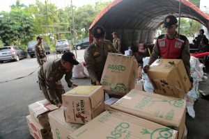SALING BERBAGI LEWAT GARAGE SALE, PEMKOT SURABAYA TERIMA BANTUAN DARI YAMAHA STSJ DAN PT. DUTA UNIRAMA DUTA NIAGA