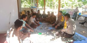 Cegah Konflik Sosial, Polisi RW Polres Sampang Tutup Arena Tren Sabung Ayam