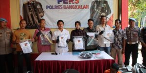 Tragedi Carok Berdarah di Tanah Merah, Polres Bangkalan Tetapkan 8 Tersangka Utama, Satu Diantaranya Anggota DPRD