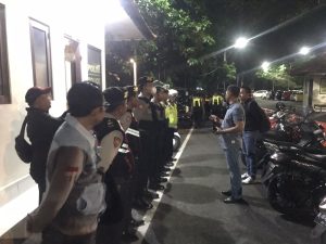 Kapolres AKBP Teguh Priyo Wasono Ikuti Zoom Meeting Divhumas Polri