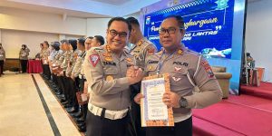 Satlantas Polres Sumenep Kembali Dapat Piagam Penghargaan dari Polda Jatim