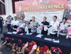9 Pelaku Pengeroyokan Jalan Tunjungan Berhasil Ditangkap