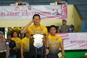 Kapolda Bali Buka Kejuaraan Bola Voli