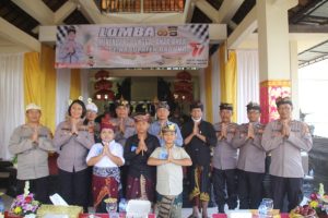 Wakapolres Badung Buka Lomba Mekendang Tunggal Anak anak Se-Kabupaten Badung