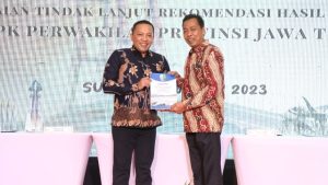 Bupati Sampang Tandatangani Rekomitmen Penyelesaian Tindak Lanjut Hasil Pemeriksaan BPK
