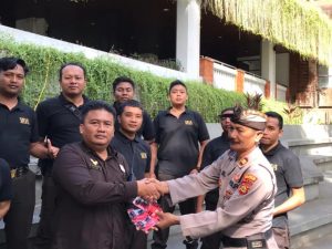 Polsek Denut mengajak Satuan Pengamanan untuk punya sence of crime