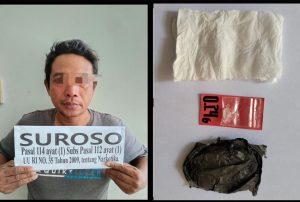 Satresnarkoba Polres Gresik tangkap Warga Cerme Kedapatan Menyimpan Sabu