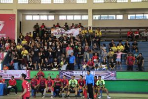 Maju ke Babak Final Kejuaraan Bola Voli Kapolda Cup 2023 Sporter Polres Badung Kompak