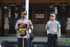 Kapolres AKBP Teguh Priyo Wasono Pimpin Apel Kesiapan Ops Nusa Agung-2023.