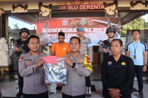8 Jam Setelah Viral, Pelaku Ditangkap Tim Opsnal Polsek Kuta Utara