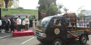 Polda Jatim Distribusian Hewan Kurban Presisi untuk Negeri di Hari Raya Idhul Adha