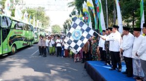 Tahap Pertama, 581 Jamaah Haji Lamongan Diberangkatkan