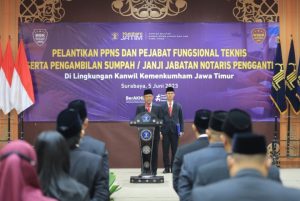 Minta PPNS, Notaris Pengganti dan Pejabat Fungsional Tertentu Untuk Kreatif dan Berinovasi Sesuai Dengan Tingkatan Jabatan