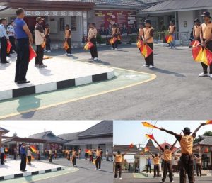 Pramuka Lapas I Madiun Gelar Pelatihan Semaphore