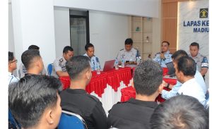 Kalapas Kelas I Madiun beri penguatan Tugas dan Fungsi Petugas P2U