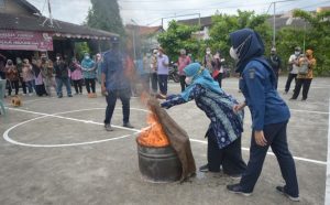 KADER MADAGASKAR WONOREJO SURABAYA, PILOT PROJECT MITIGASI BENCANA KEBAKARAN NASIONAL