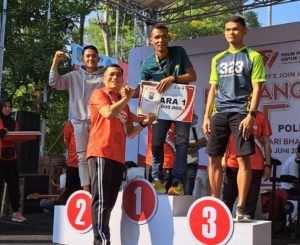 Sambut Hari Bhayangkara ke-77, Polres Nganjuk Gelar Event Bhayangkara Run 2023