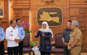 Gelar Audiensi Dengan Gubernur Jatim, Kemenkumham Jajaki Penyelesaian Kasus TPPO