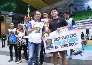 Polres Gresik Sukses Gelar Turnamen Voli Kapolres Gresik Cup 2023