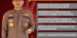 Kapolres Sumenep Himbau Masyarakat : Waspadai Modus TPPO