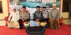 Jum’at Curhat Bersama Kades di Klampis, Kapolres Bangkalan Beri Pesan Jaga Kamtibmas Pasca Pilkades