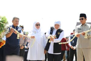 Gubernur Khofifah Resmikan Dermaga Pelabuhan Dungkek dan Gili Iyang Sumenep