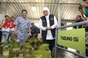 Gubernur Khofifah: Stok Elpiji 3 Kg di Jatim Aman dan Distribusi Lancar