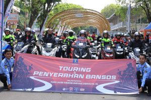 BAPAS PAMEKASAN MERIAHKAN HARI KEMENKUMHAM RI KE 78 DENGAN MENGIKUTI KEGIATAN BAKTI SOSIAL PENGENTASAN STUNTING DI BANYUWANGI