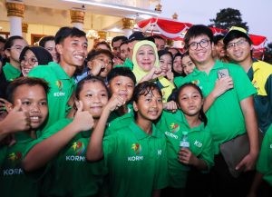 Gubernur Khofifah Optimis Kontingen KORMI Jatim di Fornas VII Raih Hasil Membanggakan