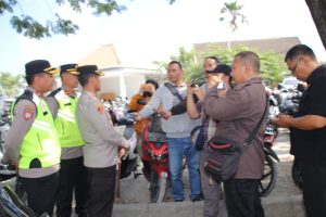 Kapolres Badung Turun Langsung Pimpin Razia, Ops Nusa Agung 2023