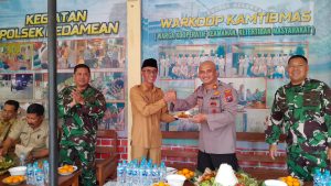 Peringati HUT Bhayangkara Ke 77, Polsek Kedamean Gelar Tasyakuran