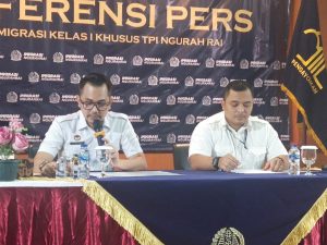 Presentasi Kerja Imigrasi Kelas I TPI Ngurah Rai Periode Pertama