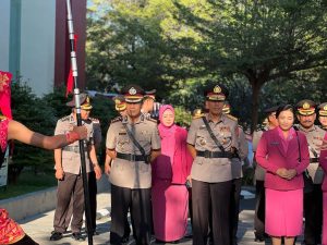 Wakapolda Bali Melantik 162 Bintara Polri
