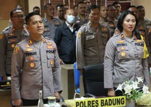 Kapolres Badung Ikuti Pembukaan Musrenbang Polri Tahun 2024 secara daring yang dipimpin oleh Kapolri
