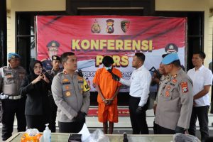 Polres Nganjuk Amankan Pelaku Pembunuhan, Korban Masih Sahabat Karib Pelaku