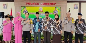 Kapolres Sumenep Hadiri Tasyakuran HUT PP Polri ke XXIV