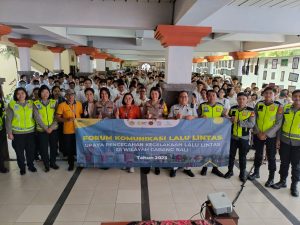 500 Siswa SMA Santo Yoseph Antusias Ikuti Sosialisasi Kamseltibcarlanta