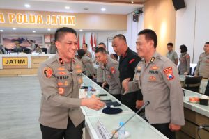 Wakapolda Jatim Sambut Peserta PKDN Sespimti Polri Dikreg ke-32 TA 2023 di Jawa Timur