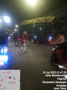 Satlantas Polres Pelabuhan Tanjung Perak segera menindaklanjuti seseorang yang melanggar lalu lintas