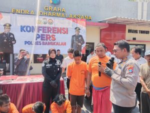 Putus Peredaran Narkoba di Madura, Polres Bangkalan Amankan 15 Orang