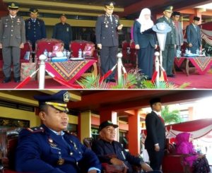 Karutan Sumenep Ikuti Upacara Peringatan HUT Bhayangkara Ke-77 di Polres Sumenep
