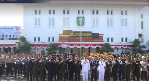 Kalapas Pemuda Madiun Ikuti Upacara dan Syukuran Hari Bhayangkara Ke-77