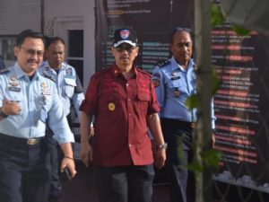 Kadiv PAS Sidak Lapas Kediri Tinjau Kesiapan dan Kesigapan Petugas dalam menjalankan Kewajibannya