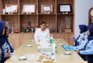Wujudkan WBK, Ka. Bapas Kediri Laksanakan Public Campaign, pada Wali Kota Kediri
