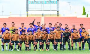 Mengisi HUT Bhayangkara Lapas I Madiun Gelar Friendly Match Dengan Polresta Madiun