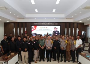 Polres Gresik Gelar Rakor Pengesahan Warga PSHT Cabang Gresik di Padepokan Asem Pandan Cerme