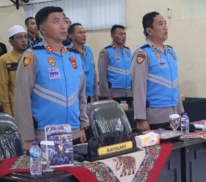 Kapolres Jembrana Menghadiri Acara Sidang Terbuka Kelulusan Akhir Bintara Polri Gelombang II T.A. 2023 Secara Zoom