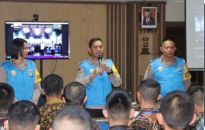 Kapolres AKBP Teguh Priyo Wasono Hadiri Sidang Kelulusan Penerimaan Bintara Polri Gel II Tahun 2023.